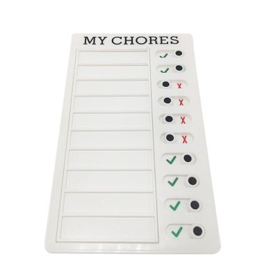 Multifunctional Memo Board Wall Daily Affair Checklist Reusable RV Checklist Pad