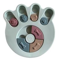 Smart Dog Puzzle Toys Puppy Treat Dispenser Interactive Dog Toy Specially Designed for Training Treats - Footprint Shape