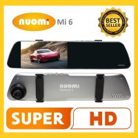 ?พร้อมส่ง?NUOMi Mi 6 Super HD 1296p Car Camcorder กล้องติดรถยนต์หน้าหลัง