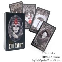 XIII Dark Tarot การ์ดเกมกระดานภาษาอังกฤษลึกลับทำนายโชคชะตา