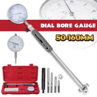 Color : Silver, Size : One Size Precision Micrometers 50-160MM 0.01mm Dial Bore Gauge Indicator Precision Engine Cylinder Measuring Test Kit Diameter Indicators Tool Meter Color : Silver, Size : One Size Precision Micrometers 50-160MM 0.01mm Dial Bore Gauge Indicator Precision Engine Cylinder Measuring Test Kit Diameter Indicators Tool Meter