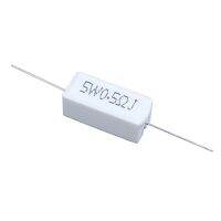 30 Pcs Axial Lead Ceramic Cement Resistor 0.5 Ohm 5W