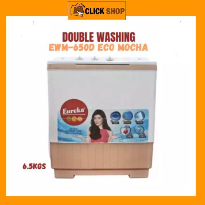 EUREKA TWIN TUB WASHING MACHINE / WASHING MACHINE / EWM 650D ECO