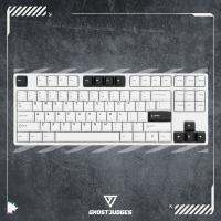 Ghost Javegges GJ โบว์หลากสีเชอร์รี่ PBT ดับเบิล Shot Keycap สำหรับ Mx Keyboard 60 65 87 104 Xd64 Xd68 Bm60ภูมิทัศน์ Shanshui