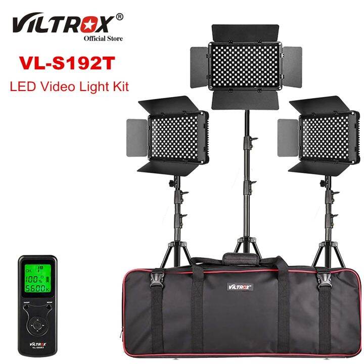 Viltrox VLS192T LED Video Light Panel Camera Photo Studio Light Bi