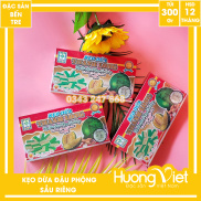 ĐẶC BIỆT Kẹo dừa đậu phộng sầu riêng Thanh Long 300g