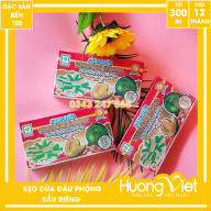 ĐẶC BIỆT Kẹo dừa đậu phộng sầu riêng Thanh Long 300g thumbnail