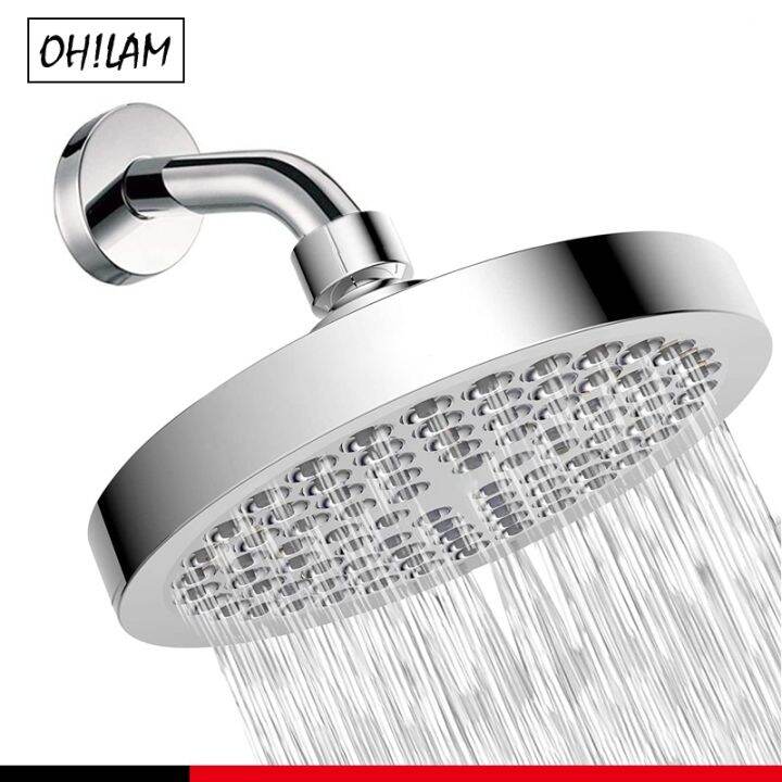 【sell well grse】 ஐ 6 quot; Shower Head High Pressure Rain Luxury Modern