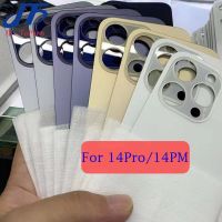 10Pcs Battery Cover Big Wide Large Camera Hole Rear Door For IPhone 14 Pro Max Plus Back Glass Replacement Parts