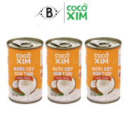 Combo 3 lon nước cốt dừa tươi từ trái dừa nguyên chất 100% Chef s Choice