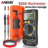 ANENG SZ08 Digital Ultra-Thin Multimeter Storage Professional Meter โวลต์มิเตอร์อัตโนมัติ AC DC 220V ความต้านทาน Handhold Testers