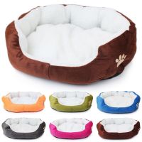 1Pcs 47x38cm Super Cute Soft Cat Bed Winter House for Cat Warm Cotton Dog Pet Products Mini Puppy Pet Dog Bed Soft Comfortable