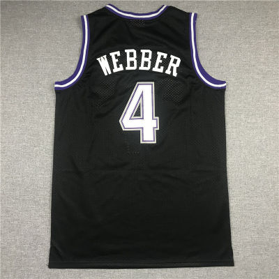 🎽เสื้อเจอร์ซีย์บาสเก็ตบอล NBA 22-23 55 # Williams 4 # Weber เสื้อถักลายชุดบาสเก็ตบอล