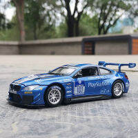 1:32 BMW M6 GT3แรลลี่รถอัลลอยรุ่นรถของเล่น D Iecasts หล่อเสียงและแสงรถของเล่นสำหรับเด็กยานพาหนะ