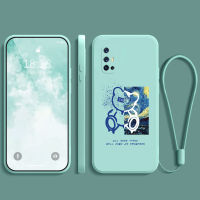 เคส vivo v17 ยางนิ่ม กันกระแทก กันน้ำ กันลื่น ฝาหลัง คลุมเต็มขอบ ไม่เบียด ฟิล์มมือถือ เคสใส่เลนส์ ลายการ์ตูนน่ารัก