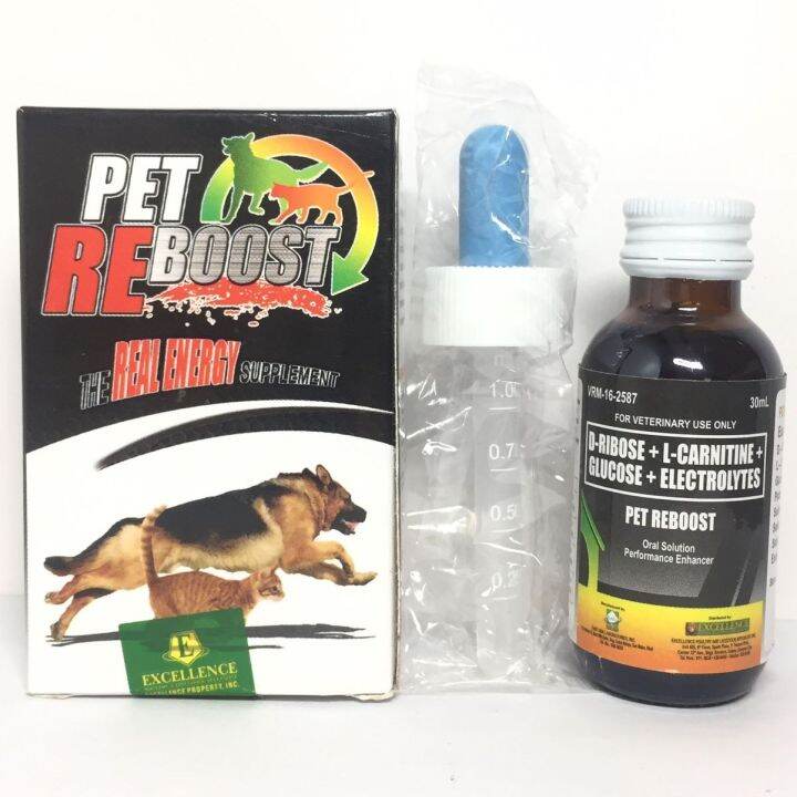 [VET SUPPORT] 1 BOX 30ml Pet Reboost The Real Energy Supplement FOR