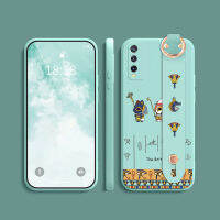 เคสvivo y20 sg ยางนิ่ม กันกระแทก กันน้ำ กันลื่น ฝาหลัง คลุมเต็มขอบ ไม่เบียด ฟิล์มมือถือ เคสใส่เลนส์ ลายการ์ตูนน่ารัก