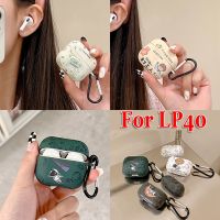 Protective Cover for Lenovo LP40 Case Bluetooth Earphone Cartoon Cute Lenovo Thinkplus Earphone LP40 Case Soft Anti-fall Bag