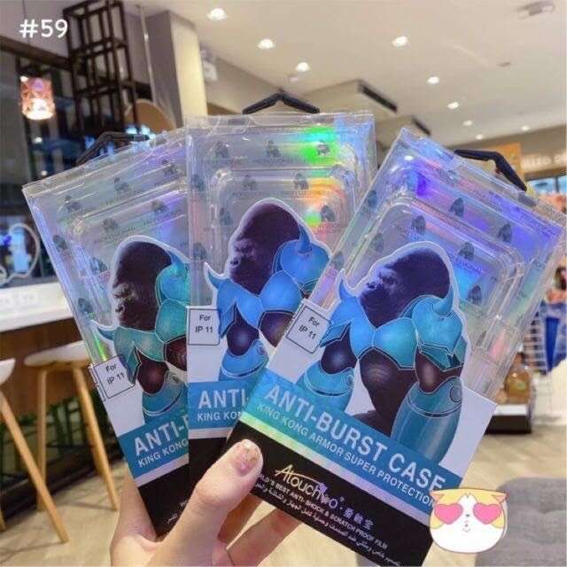 เคสใสกันกระแทกคิงคองoppo-a16-a94-reno5-a15s-a15-reno4-a53-a31-a91-a92-a12-f9-a5s-a7-f7-a3s-a5-2020-a9-2020-f11pro-reno2f