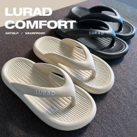 Luradi-Flops รองเท้าแตะพื้นหนาสำหรับทั้งหญิงและชาย,รองเท้าพื้นหนา EVA ป้องกันการลื่นไถลเสื้อนอกความรู้สึกของก้าวบนอึหยิกรองเท้าแตะฟิบฟอบรองเท้าแตะชายหาด