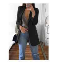 Spring Autumn Long Blazer Women Suit Outwear Slim Coats Office Ladies Blazer Work Jacket Fashion Korean Casual Womens Blazer