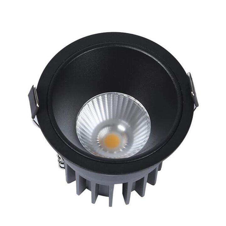 ไฟดาวน์ไลท์-led-หรี่แสงได้ไฟอลูมินัม-led-cob-โคมสปอตไลท์เพดาน7w10w12w15w18w20w24w-ac110v-220v-สำนักงานบ้านไฟเพดานร้าน