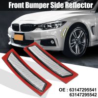 Uxcell Pair 63147295541 63147295542 Front Bumper Reflector Side Marker for BMW F30 F31 LCI 3 Series 320i M Sport 2016-2018