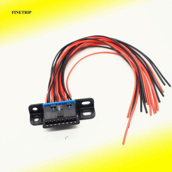 full line OBD plug 16pin for car diagnostic OBDII tester Interface OBD