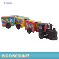 ?【Lowest price】TANG 1PC Mini VINTAGE Tin Metal ของเล่นรถไฟออกแบบเด็กเด็กเด็กทารกของเล่นคลาสสิก