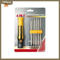 [Hillarys] 6-in-1 High Intensity Magnetic specialmulti-Function ไขควงบิตจับชุด