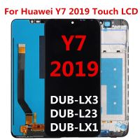 ☄✟ LCD For Huawei Y7 2019 DUB-LX1 DUB-LX3 Display Touch Screen Digitizer With Frame For DUB-L23 Y7 Prime 2019 Parts