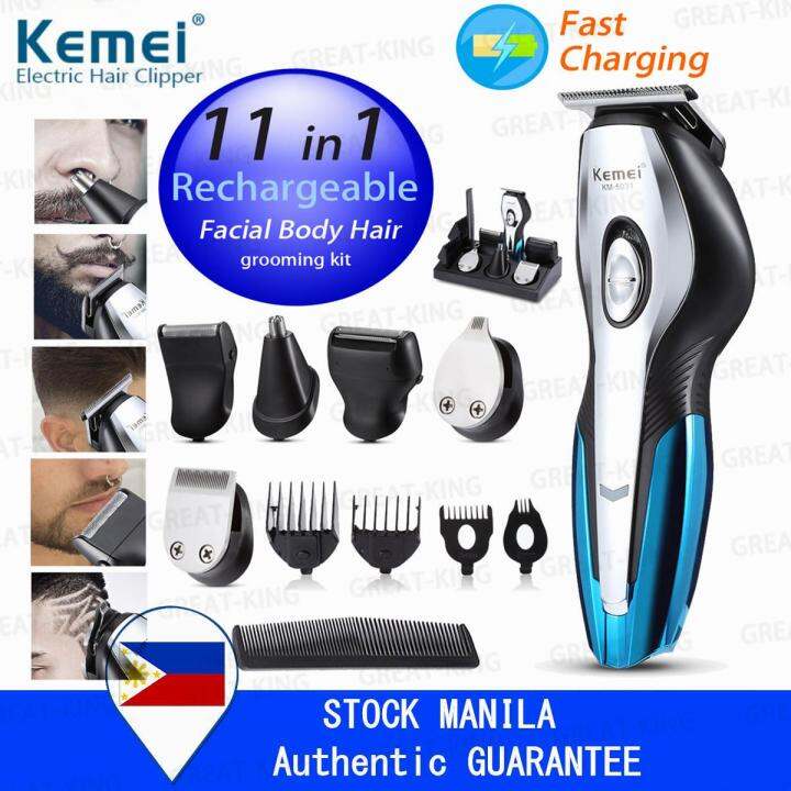 Kemei 11IN1 Multifunctional Fast Charging Hair Clipper Haircut Shaver