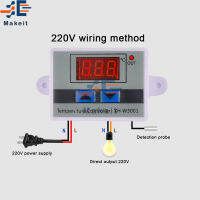 XH-W3001 W3002 Water Cooler Temperature Controller 12V/24V/110V 220V ตู้เย็นเทอร์โมสวิทช์น้ำเซ็นเซอร์ความร้อนสำหรับพัดลม 12v