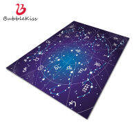 Bubble Kiss Creativity Cars For Living Room Starry Conslation Pattern Rug Home Anti Slip Decoration Floor Mats Bedroom Pad