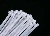 100pcs Nylon Cable Tie 5x300mm White/ Black Color Self-locking Plastic Wire Zip Tie