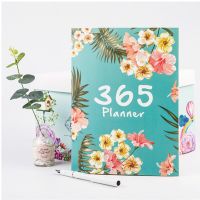 Fashion DIY 365 Days Planner Organizer A4 Notebook  Monthly Weekly Schedule Writing Book No time limit Note Books Pads