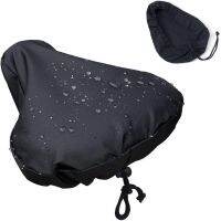 【LZ】♣►  Bicicleta Seat Cover com Pull Rope Chuva Capa Impermeável Dustproof Almofada Assento Proteção 1Pc