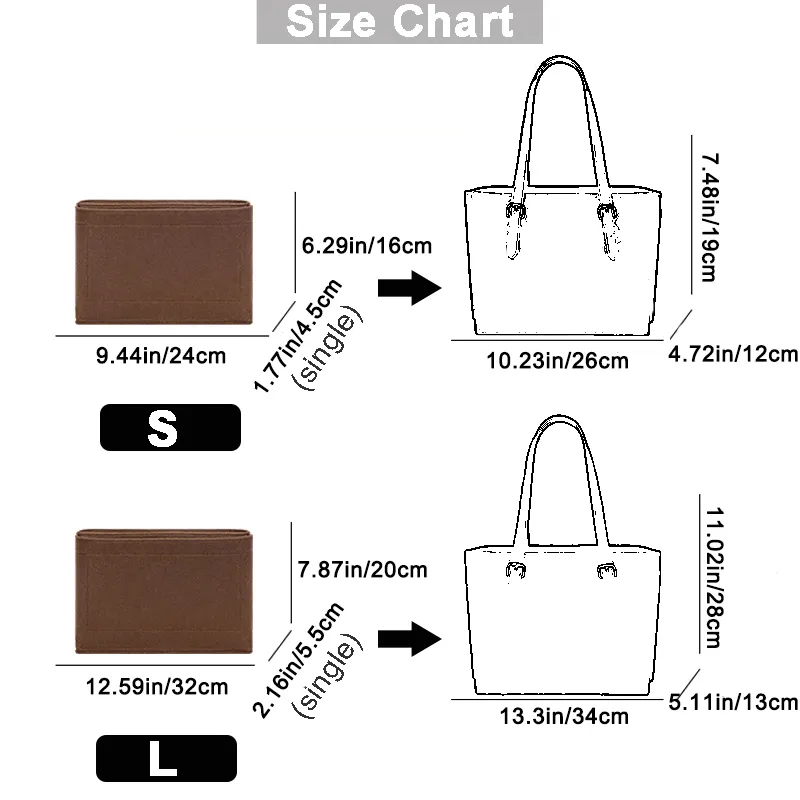 Purse organizer discount for coach tote