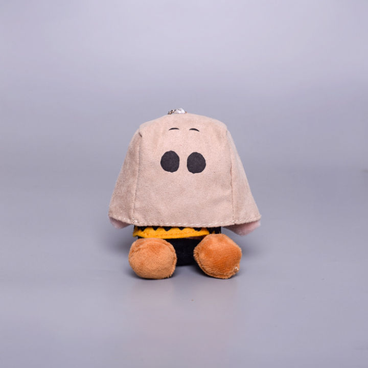 cod-ญี่ปุ่นสร้างสรรค์น่ารักการ์ตูนถุงกระดาษหมวกตุ๊กตาตุ๊กตา-charlie-snoopy-พวงกุญแจบูติก