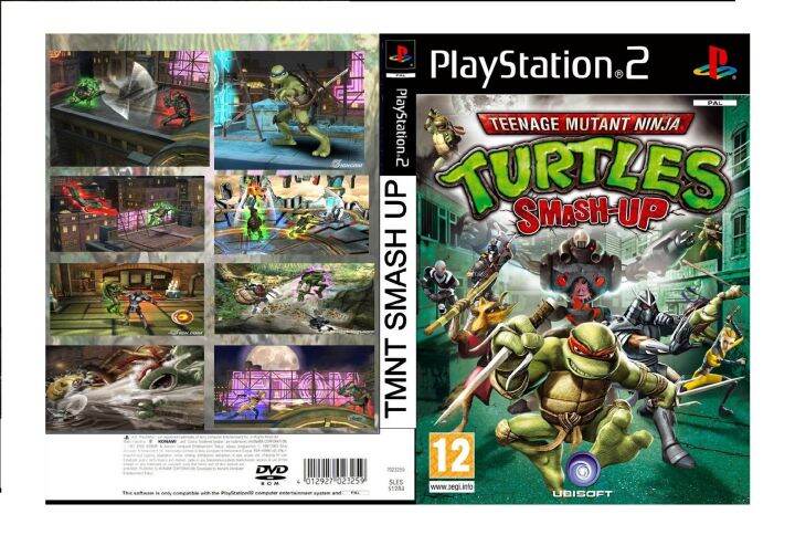 PS2 Teenage Mutant Ninja Turtles (DVD Game) | Lazada