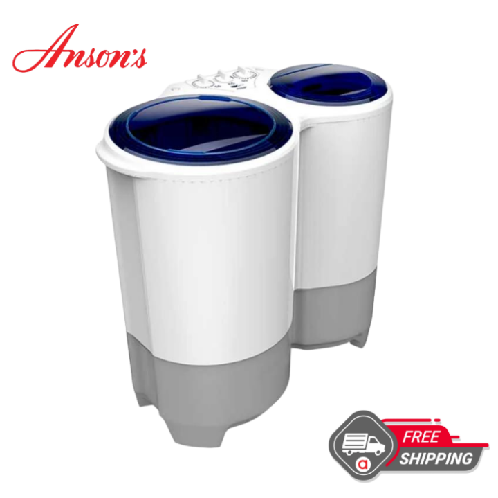 Sharp ES8535T (BL) 8.5 kg Twin Tub Washing Machine Free Shipping