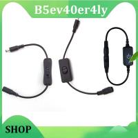 B5ev40er4ly Shop 303 DC 5.5*2.1mm Male To Female Power Button Switch Touch On Off Connector Supply Cable 5V 12V For CCTV Led Strip Light