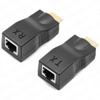 ส่วนต่อขยายที่เข้ากันได้กับ HD HDMI 4K ต่อกับสายเคเบิลอะแดปเตอร์ต่อเครือข่าย RJ45 LAN Cat5e CAT6สายเคเบิลอีเทอร์เน็ต30ม. สำหรับ PS3เอชดีทีวีเอชดีพีซี DVD