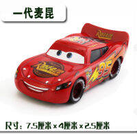 （HOT) การแข่งขัน รถยนต์ 2 โมเดลรถของเล่นโลหะผสม Lightning McQueen Road Fighter McQueen Plate Car King Sally