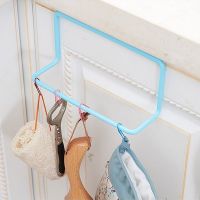 Kitchen Towel Hanging Rack Holder Rail Organizer Door Back Rack Holder Bathroom