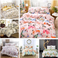 Cheap Floral Butterfly Printed Duvet Cover 100 Polyester Cover for Comforter Quilt Size for 150*200180*220200*230240*220cm