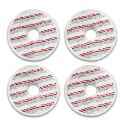 4 Pack Washable Microfibre Rags for Vileda Spin Vacuum Cleaner Clean Mop Refill Dust Collector Sets Mop Cloths Pad