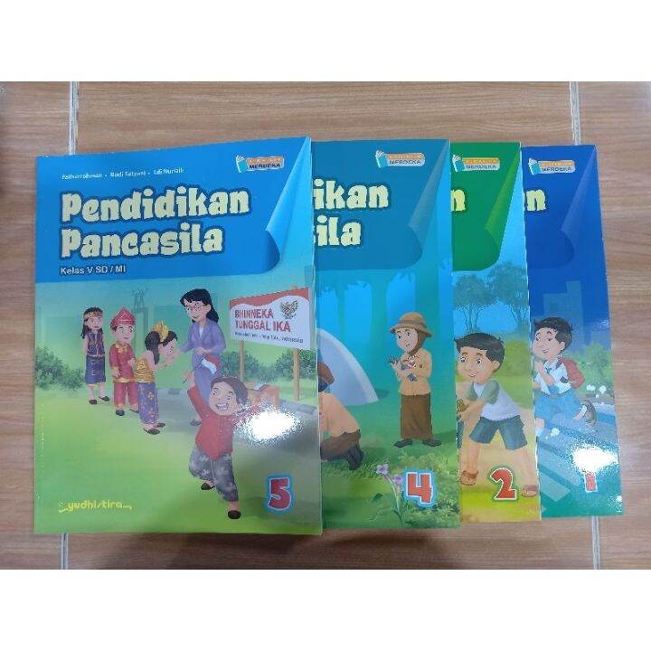 Buku Pendidikan Pancasila SD Kelas 1 2 4 5 Penerbit Yudhistira ...