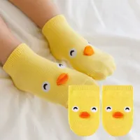 Cute Baby Socks Anti Slip Baby Cotton Socks Cute Cartoon Colorful Design