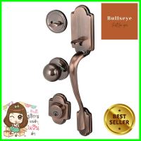 มือจับประตูใหญ่ HAFELE 489.94.309 สีทองแดงรมดำGRIP HANDLE SET HAFELE 489.94.309 ANTIQUE COPPER **ราคาดีที่สุด**